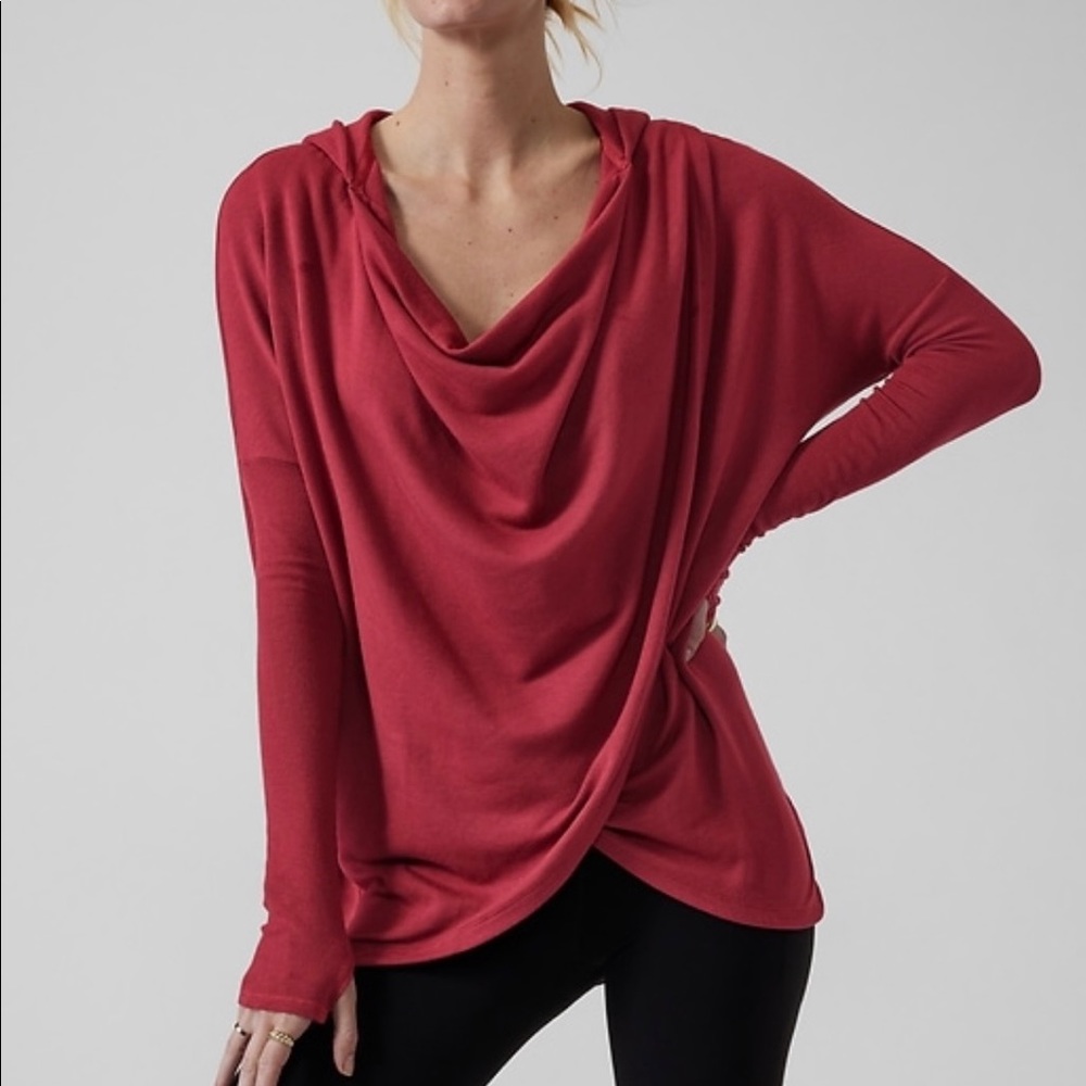 Athleta Purana Wrap Sweatshirt XS